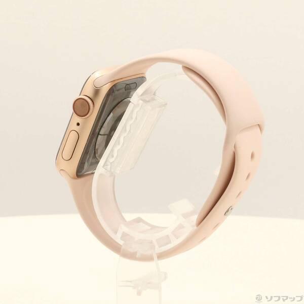 〔中古〕Apple(アップル) Apple Watch Series 6 GPS + Cellular 40mm ゴールドアルミニウムケース ピンクサンドスポーツバンド〔377-ud〕 |  | 01