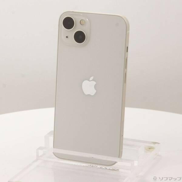 〔中古〕Apple(アップル) iPhone13 128GB スターライト MLND3J／A SIMフリー〔276-ud〕 | 