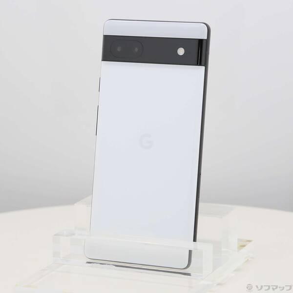 〔中古〕GOOGLE(グーグル) Google Pixel 6a 128GB チョーク GB17L au SIMフリー〔344-ud〕 | 