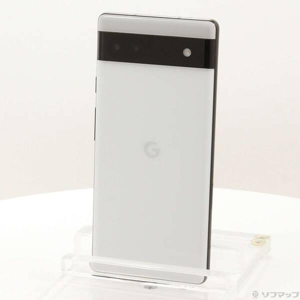 〔中古〕GOOGLE(グーグル) Google Pixel 6a 128GB チョーク GB17L au SIMフリー〔349-ud〕 | 