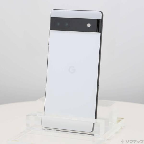 〔中古〕GOOGLE(グーグル) Google Pixel 6a 128GB チョーク GB17L au SIMフリー〔349-ud〕 | 