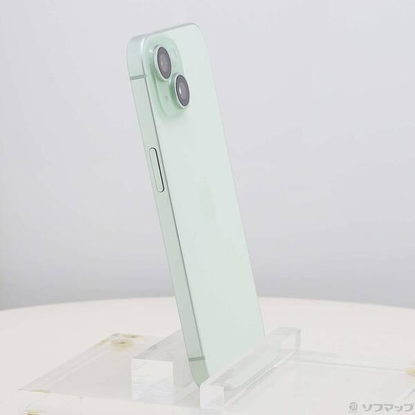 〔中古〕Apple(アップル) iPhone15 256GB グリーン MTMT3J／A SIMフリー〔262-ud〕 |  | 03