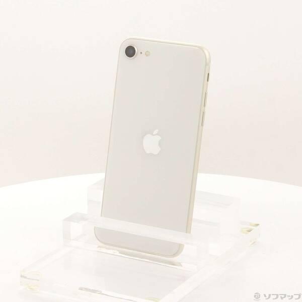 〔中古〕Apple(アップル) iPhone SE 第3世代 64GB スターライト MMYD3J／A SIMフリー〔262-ud〕 | 