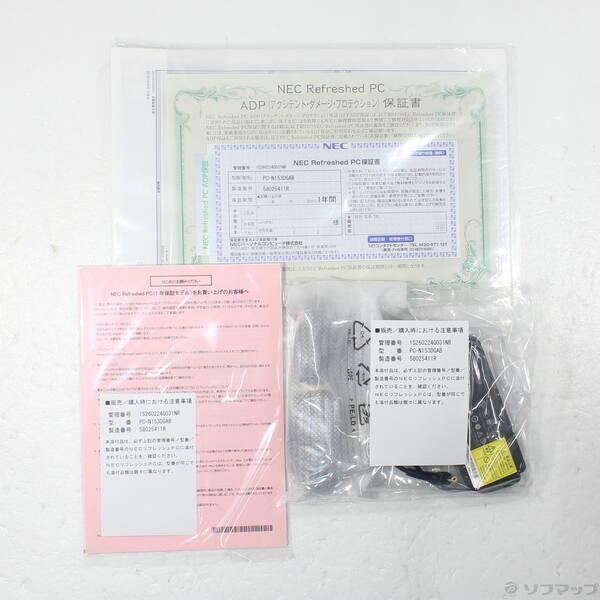 〔中古〕NEC(エヌイーシー) LAVIE N15 Slim PC-N153DGAB カームブラック 〔NEC Refreshed PC〕 ≪メーカー保証あり≫〔295-ud〕 |  | 04