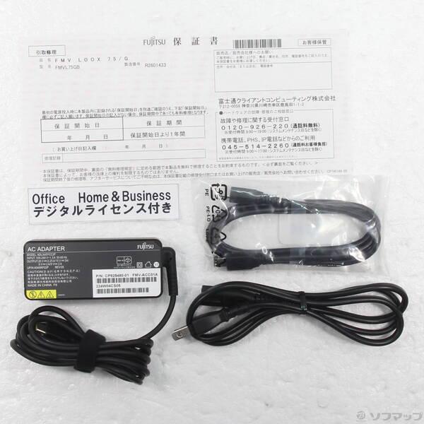 〔中古〕FUJITSU(富士通） 〔展示品〕 FMV LOOX 75／G FMVL75GB ダークシルバー〔276-ud〕 |  | 04