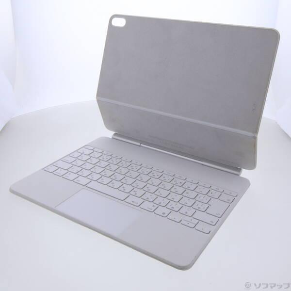 〔中古〕Apple(アップル) 〔展示品〕 13インチiPad Air(M3)用 Magic Keyboard 日本語 ホワイト MDFW4J／A〔377-ud〕 | 