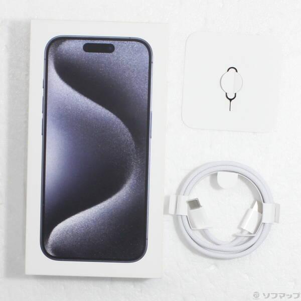 〔中古〕Apple(アップル) iPhone15 Pro 256GB ブルーチタニウム MTUG3J／A SIMフリー〔349-ud〕 |  | 04
