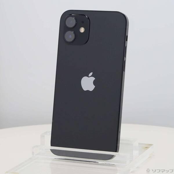 〔中古〕Apple(アップル) iPhone12 64GB ブラック MGHN3J／A SIMフリー〔198-ud〕 | 