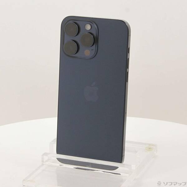 〔中古〕Apple(アップル) iPhone15 Pro Max 256GB ブルーチタニウム MU6T3J／A SIMフリー〔377-ud〕 | 