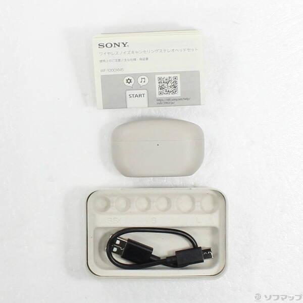【未使用・未開封品】SONY ソニー　WF-1000XM5 プラチナシルバー 中古〕SONY(ソニー) WF-1000XM5 プラチナシルバー〔297-ud