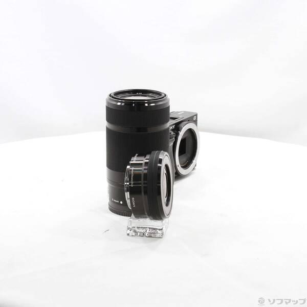 〔中古〕SONY(ソニー) α6000 ILCE-6000Y ブラック ダブルズームレンズキット〔258-ud〕 |  | 03