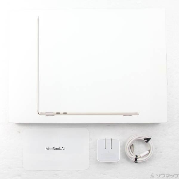 〔中古〕Apple(アップル) MacBook Air 13.6-inch Mid-2022 MLY23J／A Apple M2 8コアCPU_10コアGPU 8GB SSD512GB スターライト 〔26.3 Tahoe〕〔377-ud〕 |  | 04