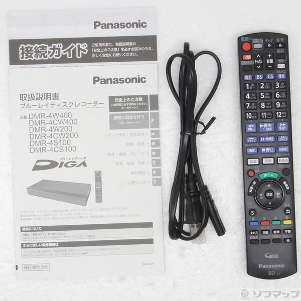 〔中古〕Panasonic(パナソニック) 〔中古品〕 ブルーレイレコーダー DIGA(ディーガ) DMR-4CW400 ［4TB ／3番組同時録画 ／BS・CS 4Kチューナー内蔵］〔258-ud〕 |  | 04