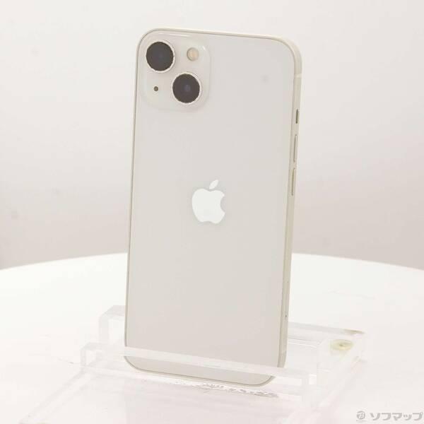 〔中古〕Apple(アップル) iPhone13 128GB スターライト MLND3J／A SIMフリー〔352-ud〕 | 