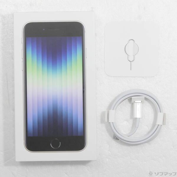 〔中古〕Apple(アップル) iPhone SE 第3世代 64GB スターライト MMYD3J／A SIMフリー〔258-ud〕 |  | 04
