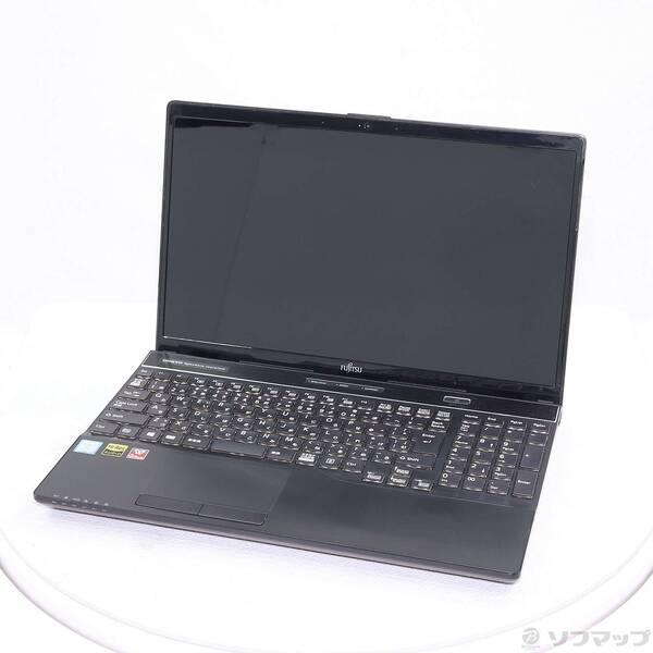〔中古〕FUJITSU(富士通） LIFEBOOK AH53／B3 FMVA53B3B ブライトブラック 〔Windows 10〕〔344-ud〕 | 