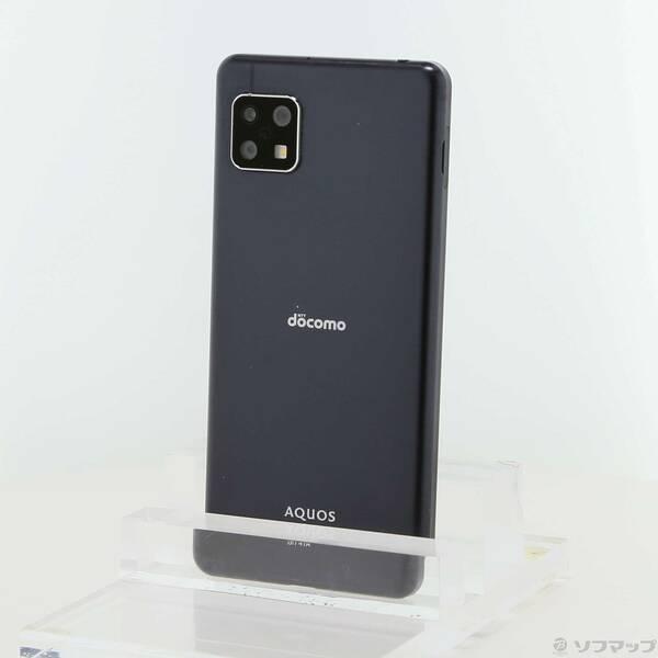 〔中古〕SHARP(シャープ) AQUOS sense4 64GB ブラック SH-41A docomoロック解除SIMフリー〔368-ud〕 | 