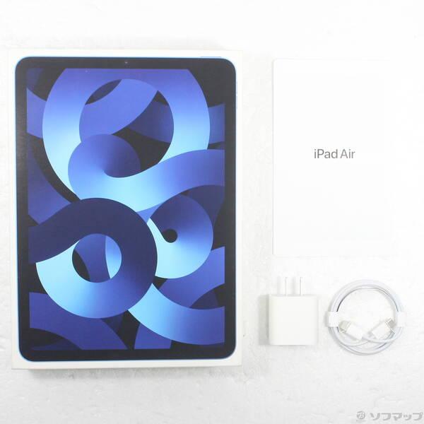 〔中古〕Apple(アップル) iPad Air 第5世代 64GB ブルー MM6U3J／A docomoロック解除SIMフリー〔305-ud〕 |  | 04