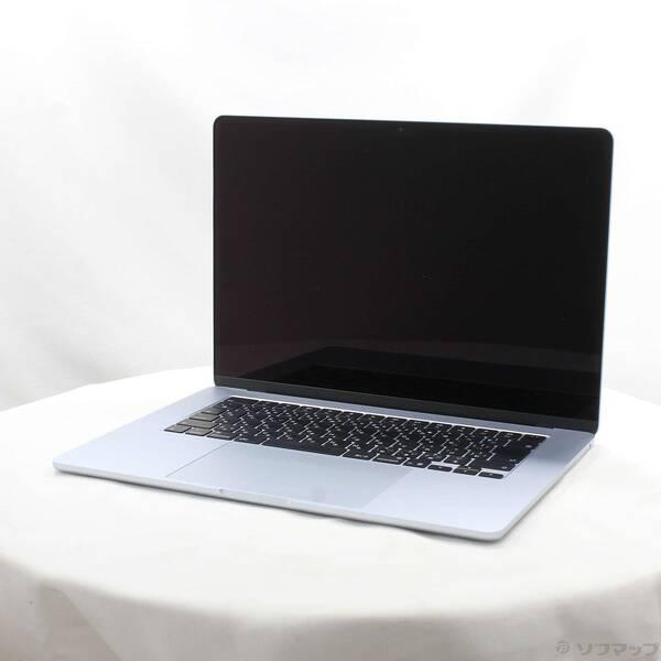 〔中古〕Apple(アップル) MacBook Air 15.3-inch Early-2025 MC7D4J／A Apple M4 10コアCPU_10コアGPU 32GB SSD512GB スカイブルー 〔15.7 Sequoia〕〔258-ud〕 | 