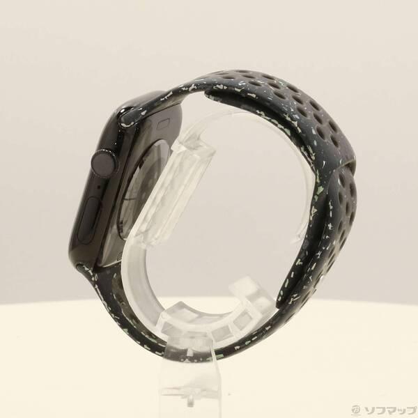 〔中古〕Apple(アップル) Apple Watch Series 11 GPS 46mm ジェットブラックアルミニウムケース ミッドナイトスカイNikeスポーツバンド〔198-ud〕 |  | 01