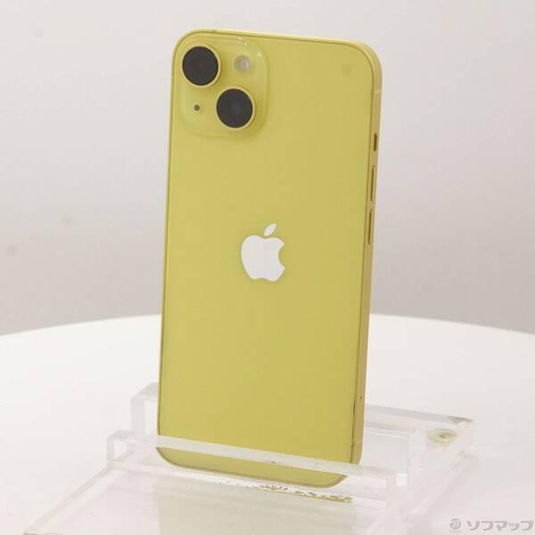 〔中古〕Apple(アップル) iPhone14 128GB イエロー MR3Q3J／A SIMフリー〔348-ud〕 | 