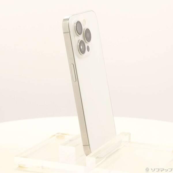 〔中古〕Apple(アップル) iPhone15 Pro 256GB ホワイトチタニウム MTUD3J／A SIMフリー〔276-ud〕 |  | 03