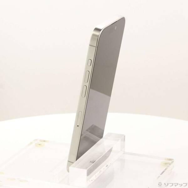 〔中古〕Apple(アップル) iPhone15 Pro 128GB ホワイトチタニウム MTU83J／A SIMフリー〔269-ud〕 |  | 01