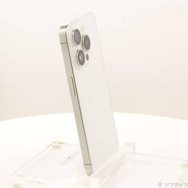 〔中古〕Apple(アップル) iPhone15 Pro 128GB ホワイトチタニウム MTU83J／A SIMフリー〔269-ud〕 |  | 03