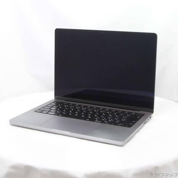 〔中古〕Apple(アップル) MacBook Pro 14.2-inch Late-2021 MKGP3J／A Apple M1 Pro 8コアCPU_14コアGPU 16GB SSD1TB スペースグレイ 〔26.3 Tahoe〕〔344-ud〕 | 