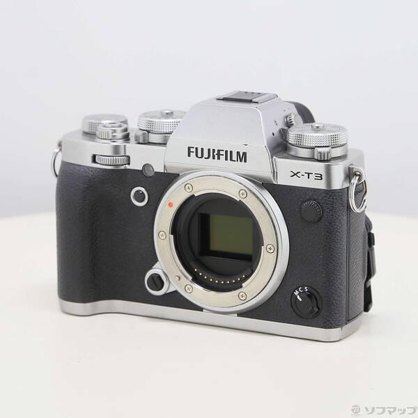 〔中古〕富士フイルム(FUJIFILM) FUJIFILM X-T3 ボディ シルバー〔262-ud〕 | 