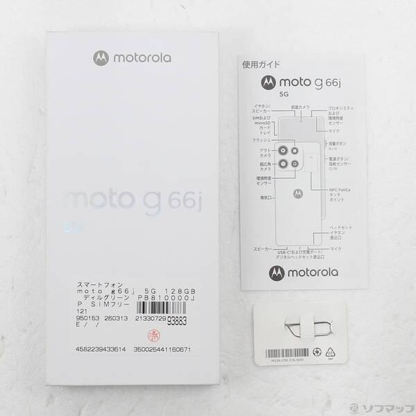 〔中古〕Motorola(モトローラ) moto g66j 5G 128GB ディルグリーン PB810000JP SIMフリー〔269-ud〕 |  | 04