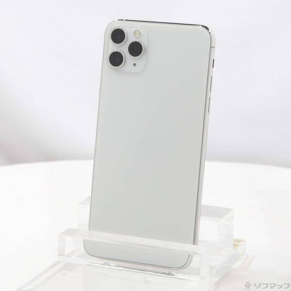 〔中古〕Apple(アップル) iPhone11 Pro Max 512GB シルバー MWHP2J／A SIMフリー〔377-ud〕 | 