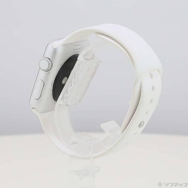〔中古〕Apple(アップル) Apple Watch Series 1 42mm シルバーアルミニウムケース ホワイトスポーツバンド〔247-ud〕 |  | 01
