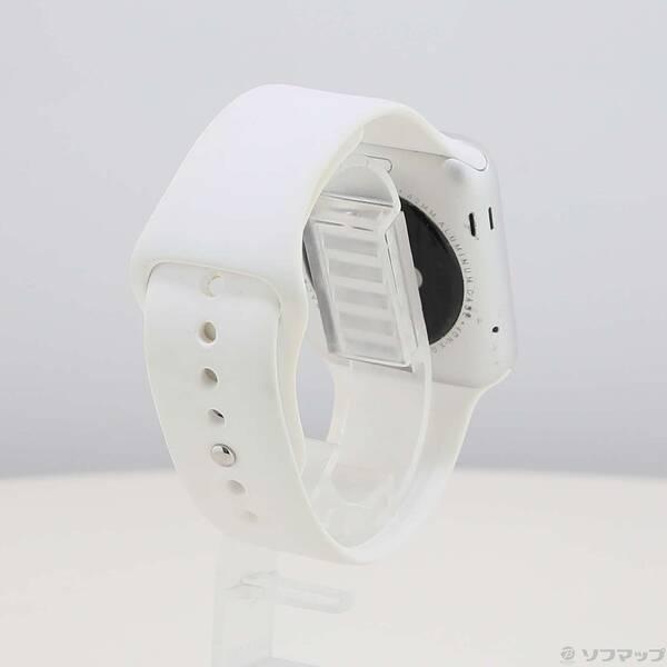 〔中古〕Apple(アップル) Apple Watch Series 1 42mm シルバーアルミニウムケース ホワイトスポーツバンド〔247-ud〕 |  | 02