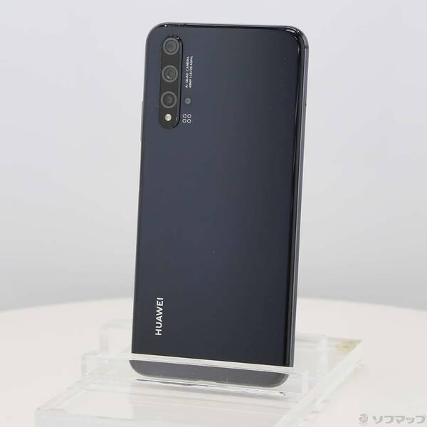 〔中古〕HUAWEI(ファーウェイ) HUAWEI nova 5T 128GB ブラック NOVA5TBLACK SIMフリー〔276-ud〕 | 