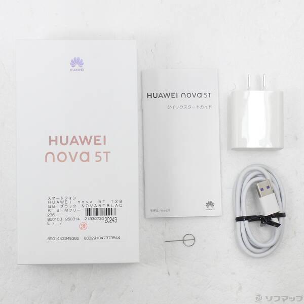 〔中古〕HUAWEI(ファーウェイ) HUAWEI nova 5T 128GB ブラック NOVA5TBLACK SIMフリー〔276-ud〕 |  | 04