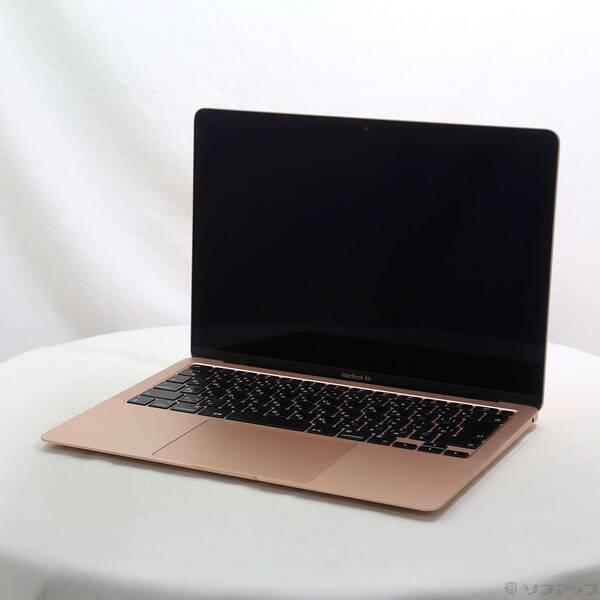 〔中古〕Apple(アップル) MacBook Air 13.3-inch Late-2020 MGNE3J／A Apple M1 8コアCPU_8コアGPU 8GB SSD512GB ゴールド 〔15.3 Sequoia〕〔276-ud〕 | 