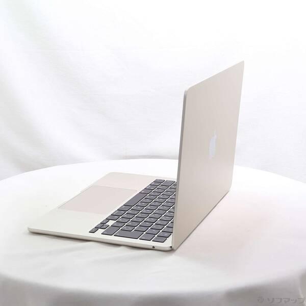 〔中古〕Apple(アップル) MacBook Air 13.6-inch Late-2024 MC8J4J／A Apple M3 8コアCPU_10コアGPU 16GB SSD256GB スターライト 〔macOS v26.3.2〕〔297-ud〕 |  | 01
