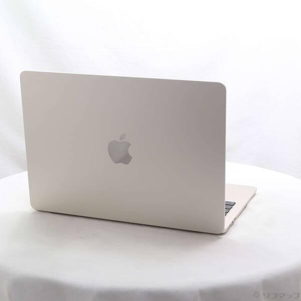 〔中古〕Apple(アップル) MacBook Air 13.6-inch Late-2024 MC8J4J／A Apple M3 8コアCPU_10コアGPU 16GB SSD256GB スターライト 〔macOS v26.3.2〕〔297-ud〕 |  | 02