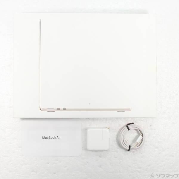 〔中古〕Apple(アップル) MacBook Air 13.6-inch Late-2024 MC8J4J／A Apple M3 8コアCPU_10コアGPU 16GB SSD256GB スターライト 〔macOS v26.3.2〕〔297-ud〕 |  | 04