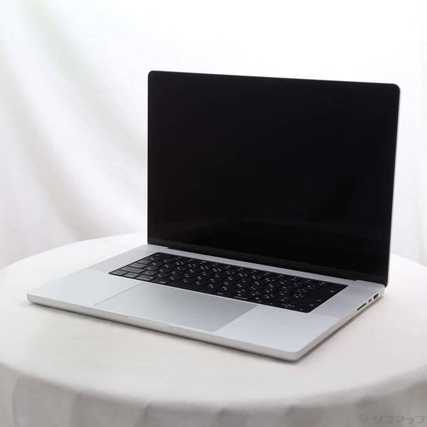 〔中古〕Apple(アップル) MacBook Pro 16.2-inch Late-2021 MK1H3J／A Apple M1 Max 10コアCPU_32コアGPU 64GB SSD2TB シルバー 〔15.3 Sequoia〕〔262-ud〕 | 