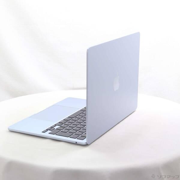 〔中古〕Apple(アップル) MacBook Air 13.6-inch Early-2025 MC6T4J／A Apple M4 10コアCPU_8コアGPU 16GB SSD256GB スカイブルー 〔15.7 Sequoia〕〔349-ud〕 |  | 01