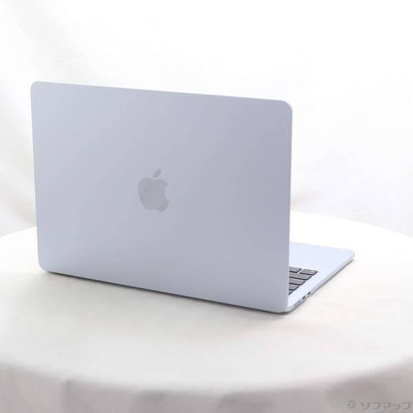 〔中古〕Apple(アップル) MacBook Air 13.6-inch Early-2025 MC6T4J／A Apple M4 10コアCPU_8コアGPU 16GB SSD256GB スカイブルー 〔15.7 Sequoia〕〔349-ud〕 |  | 02