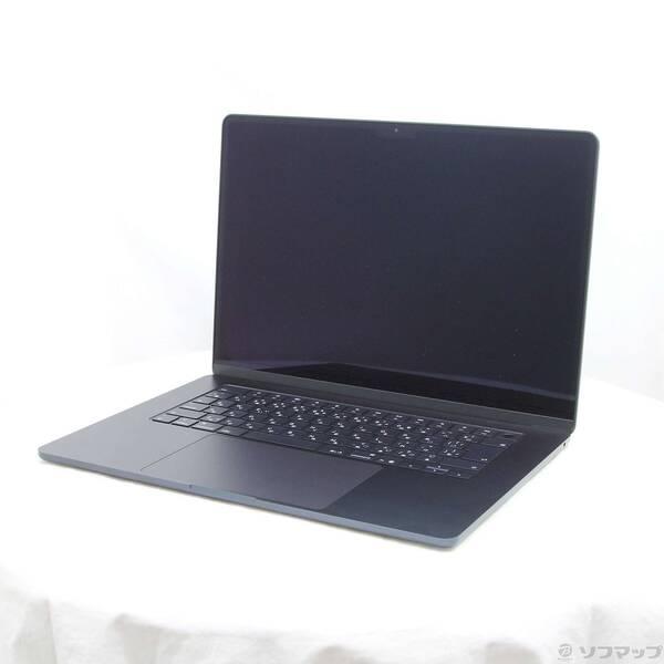 〔中古〕〔展示品〕 MacBook Air 15.3-inch Early-2025 MW1L3J／A Apple M4 10コアCPU_10コアGPU 16GB SSD256GB ミッドナイト 〔15.7 Sequoia〕〔377-ud〕 | 