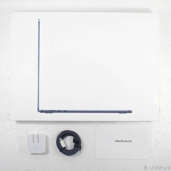 〔中古〕〔展示品〕 MacBook Air 15.3-inch Early-2025 MW1L3J／A Apple M4 10コアCPU_10コアGPU 16GB SSD256GB ミッドナイト 〔15.7 Sequoia〕〔377-ud〕 |  | 04