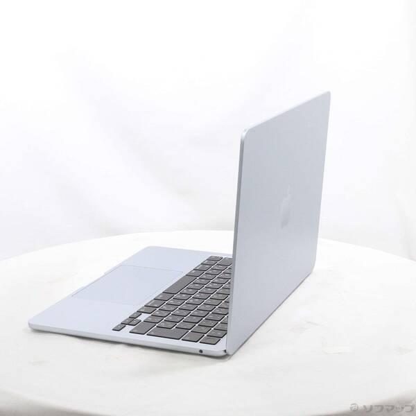 〔中古〕〔展示品〕 MacBook Air 13.6-inch Early-2025 MC6T4J／A Apple M4 10コアCPU_8コアGPU 16GB SSD256GB スカイブルー 〔15.5 Sequoia〕〔377-ud〕 |  | 01