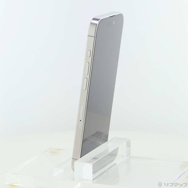 〔中古〕Apple(アップル) iPhone15 Pro 128GB ホワイトチタニウム MTU83J／A SIMフリー〔198-ud〕 |  | 01
