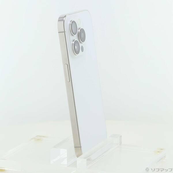 〔中古〕Apple(アップル) iPhone15 Pro 128GB ホワイトチタニウム MTU83J／A SIMフリー〔198-ud〕 |  | 03
