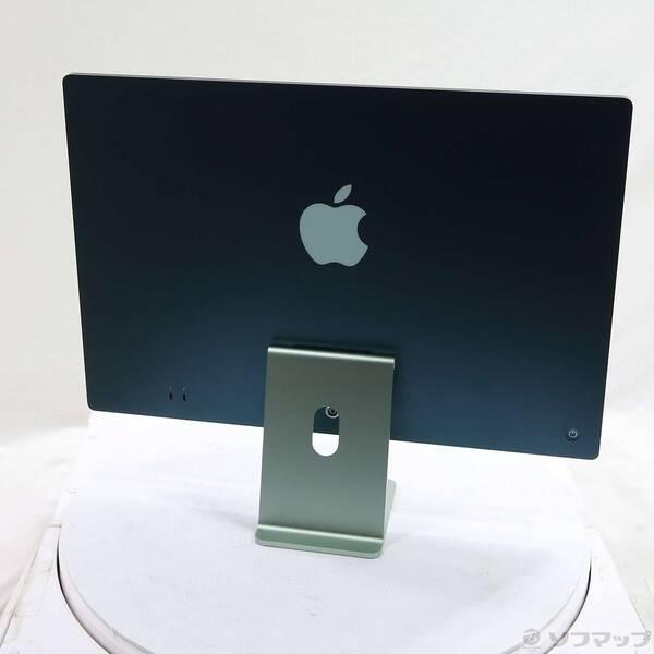 〔中古〕Apple(アップル) iMac 24-inch Mid-2021 MJV83J／A Apple M1 8コアCPU_7コアGPU 8GB SSD256GB グリーン 〔26.3 Tahoe〕〔377-ud〕 |  | 02