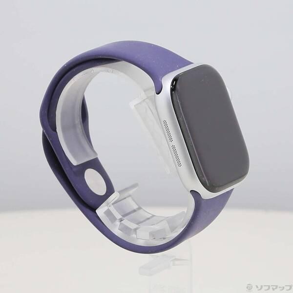 〔中古〕Apple(アップル) Apple Watch Series 11 GPS 42mm シルバーアルミニウムケース パープルフォグスポーツバンド〔377-ud〕 |  | 03